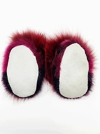Kid's Sealskin Slippers - Sanija Padluq