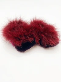 Kid's Sealskin Slippers - Sanija Padluq