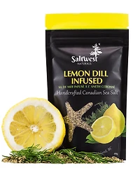 Organic Lemon Dill Infused Sea Salt