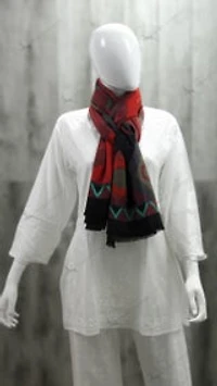 Cashmere  Designer Blocks Shawl