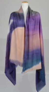 Hand Painted Ombre Shawl