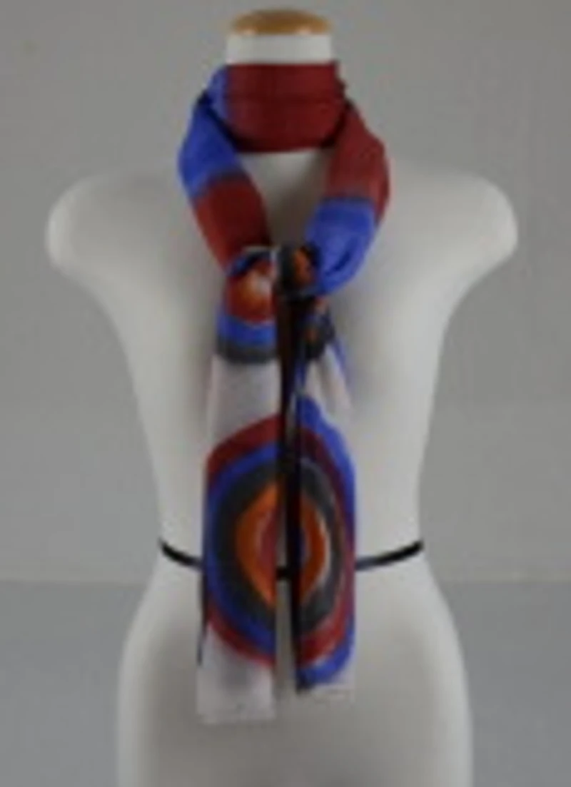 Circles & Stripes Marble Stole