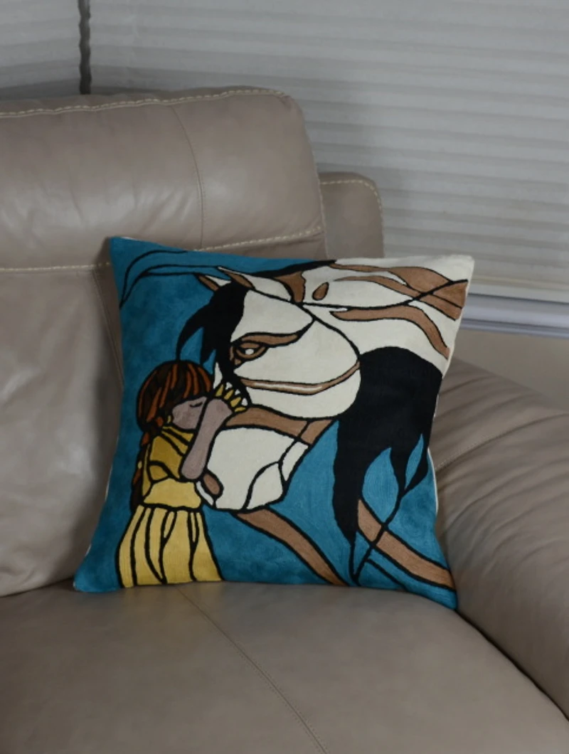 Little Girl with Horse