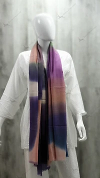 Shawl Ombre hand painted