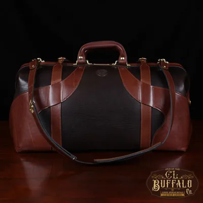 American Buffalo Travel Grip Bag Tobacco Col. Littleton