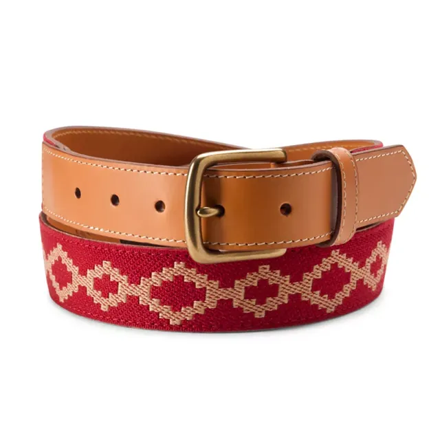 Orvis Men's Braided Latigo Leather Belt