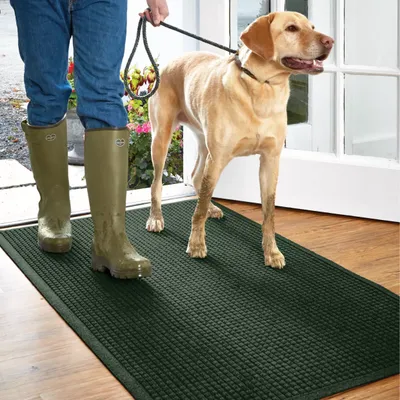 Grid Water Trapper® Mat Evergreen Size 1'10 Recycled Materials