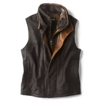 Men's Trekker Goatskin and Shearling Vest Leather/Shearling Orvis