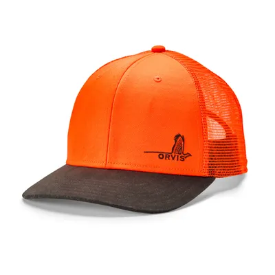 Men's Mesh Back Waxed Brim Hat Pheasant Orvis