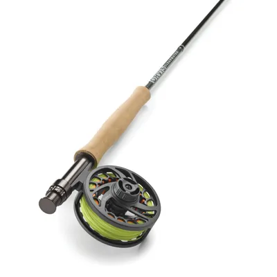 Clearwater® 6-Piece Fly Rod Outfit White Size 6-Weight. 9' Graphite Orvis