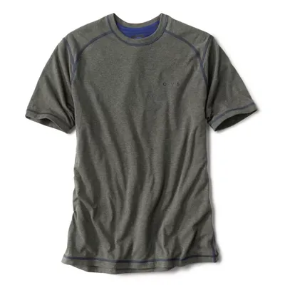 Orvis Drirelease Short-sleeved Logo T-Shirt - Men's Light Heather Grey M