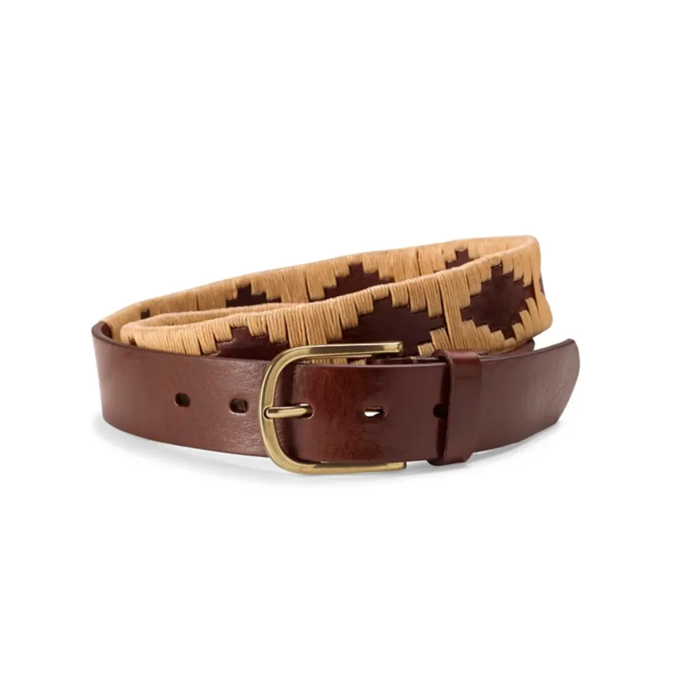 Orvis Men's Braided Latigo Leather Belt