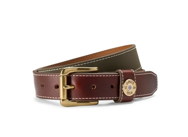 Orvis Men's Braided Latigo Leather Belt