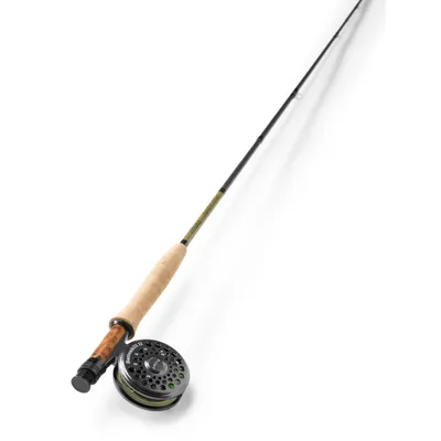 Superfine® Glass Fly-Fishing Rod Outfit Size 3-Weight. 7'6 Graphite Orvis