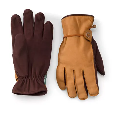 Men's Caroga Lined Nubuck Leather Gloves Tan Orvis