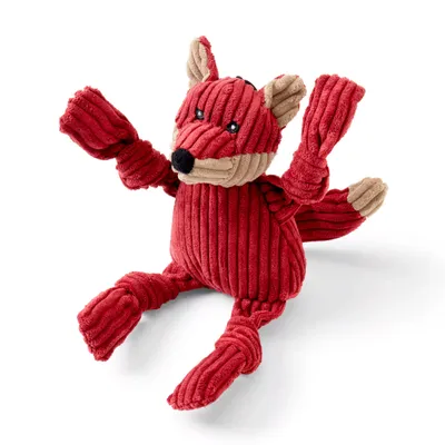 Mini Animal Soft Squeaky Dog Toys Fox Orvis