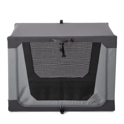 Tough Trail® Folding Travel Dog Crate Granite Size Small Orvis