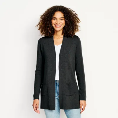 Women's AnyWear Eco-Friendly Merino-Blend Cardigan Sweater Recycled Materials/Wool Orvis