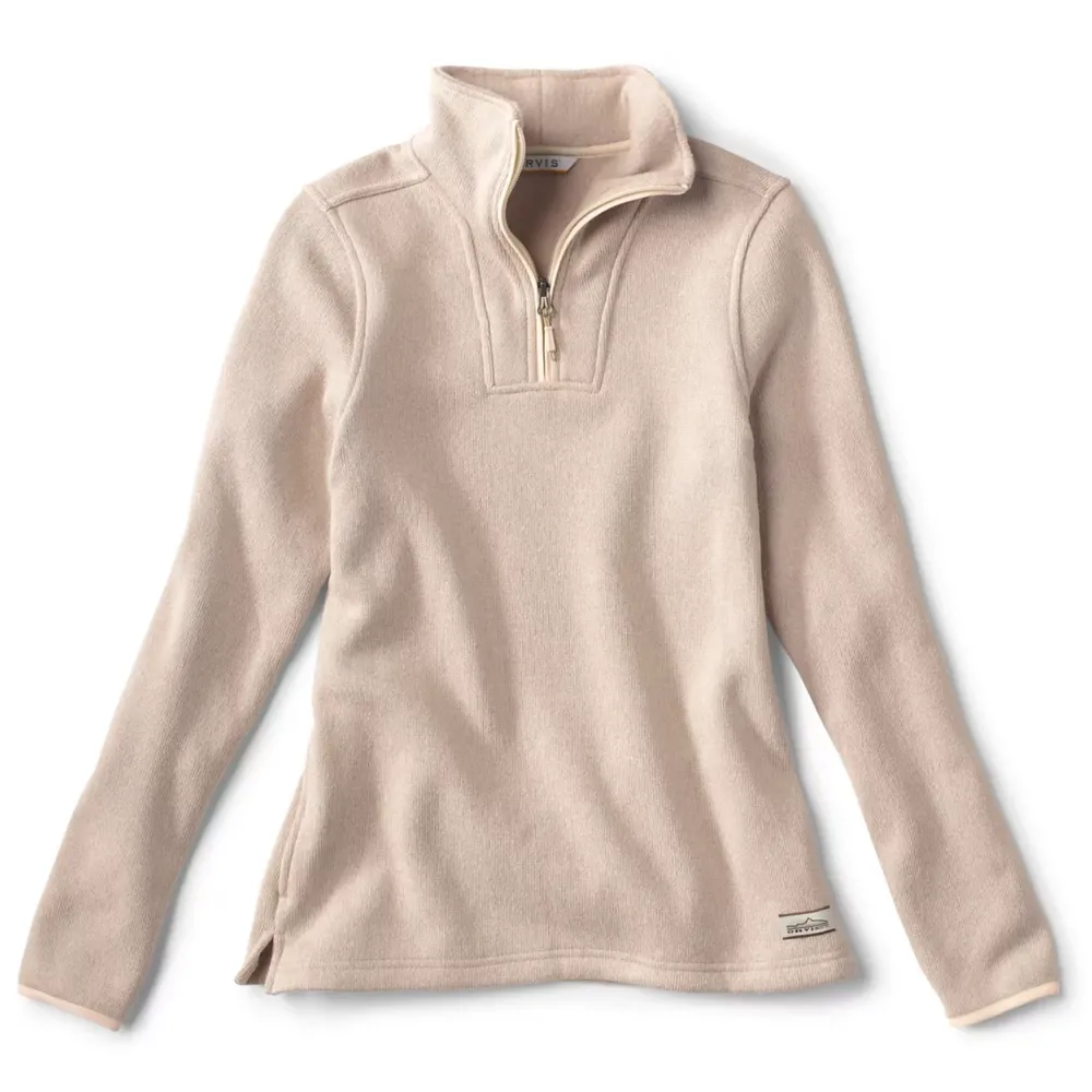 Orvis Women's R65™ Recycled Sweater Fleece Quarter-Zip Materials/Synthetic/ Fleece Orvis