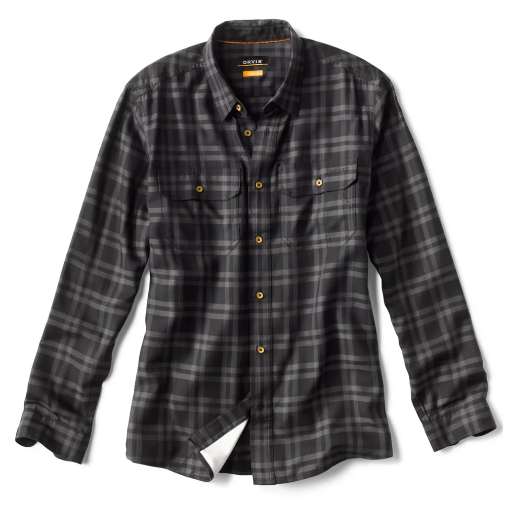 Bryant Stretch Wool-Blend Long-Sleeved Shirt