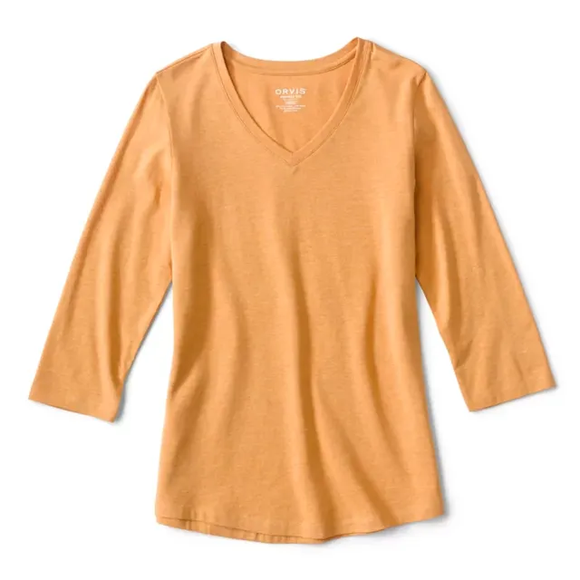 Orange Polka Dot Short Sleeve Blouse Orvis Women's 