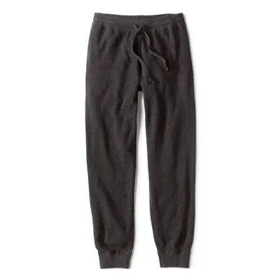 Men's Cashmere Sweater Jogger Pants Charcoal Orvis