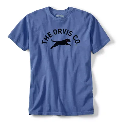 Men's Jumping Dog Midweight T-Shirt Cotton Orvis