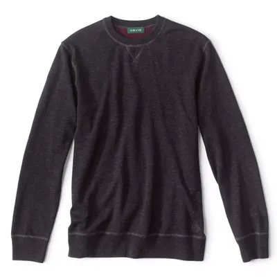 Men's Eco-Friendly Merino Wool Crewneck Sweater Orvis