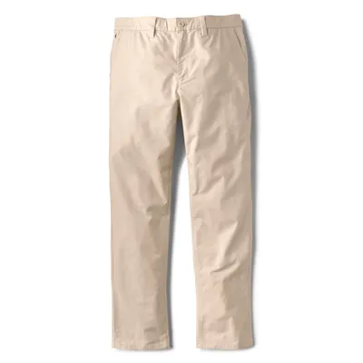 Men's Modern Spandex / Cotton-Blend Chinos Pants Feather Cotton/Nylon Orvis