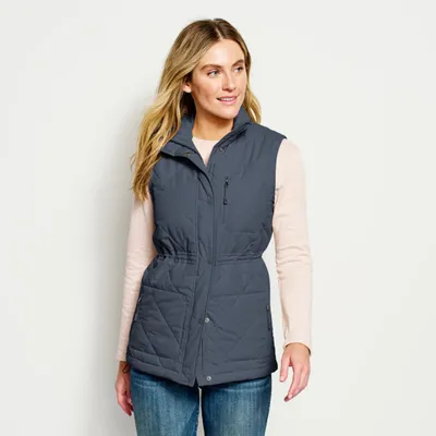 Women's RT7 Diamond-Quilted Vest Synthetic/Recycled Materials Orvis