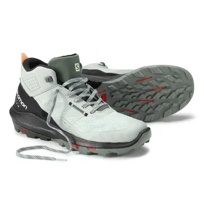 Men's Salomon® OUTpulse Mid GTX Hiking Shoes Iron Size 10