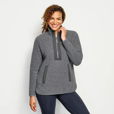 Women's Equinox Sherpa Recycled Wool Pullover Wool/Synthetic/Recycled Materials Orvis
