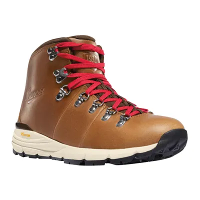 Women's Danner Mountain 600 Hiking Boots Saddle Tan Leather
