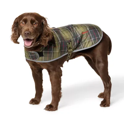 Barbour® Wetherham Waterproof Dog Jacket Classic Tartan Size Small