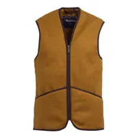 Barbour® Warm Pile Waistcoat/Zip-In Liner Brown Size 36