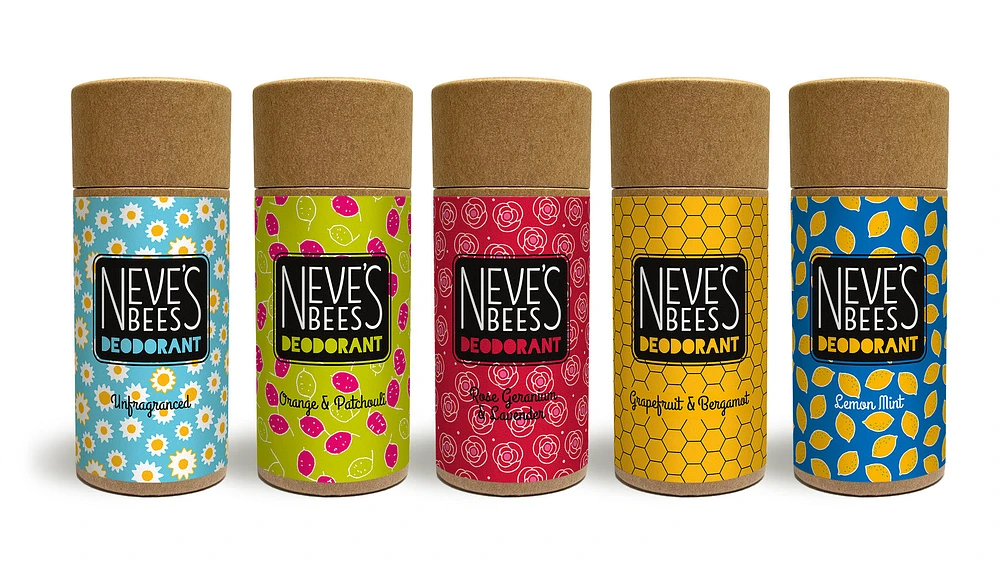 Neve's Bees Natural Deodorant Tube King's Cross