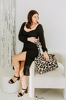 LEOPARD TOTE BAG