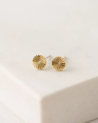 EVERLY CIRCLE STUD EARRINGS