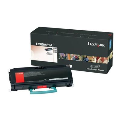 Lexmark Black Print Toner Cartridge for Printer E260/E36X/E46X