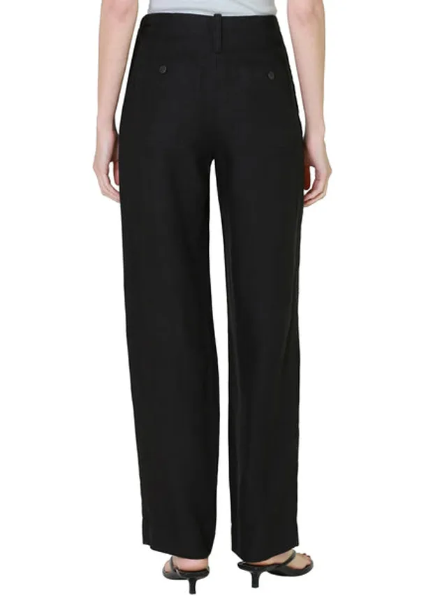 Evoluxxy Rag & bone Simone Cotton Flare Pant Black