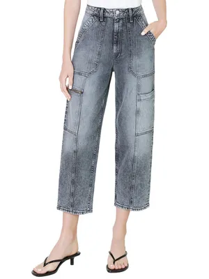 MOTHER Denim The Private Zip Pocket Ankle Shadow Dancing