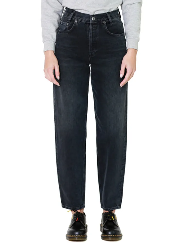 AGOLDE Tapered High Rise Baggy Jean Shambles