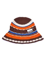 GANNI Crochet Bucket Hat