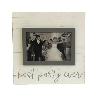 Best Party Ever Wood Frame