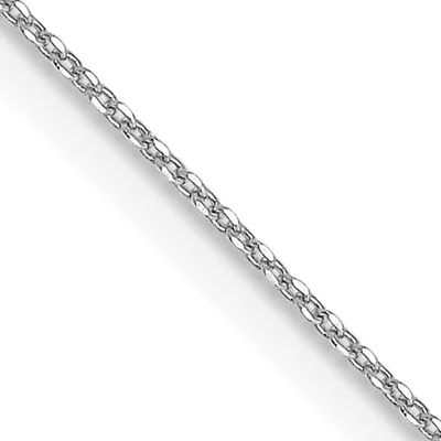 10K Gold 0.95mm Diamond-Cut Cable Chain - /