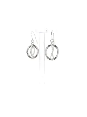 Sterling Silver Earrings 36mm