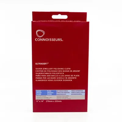 Connoisseurs Silver Jewellery Polishing Cloth