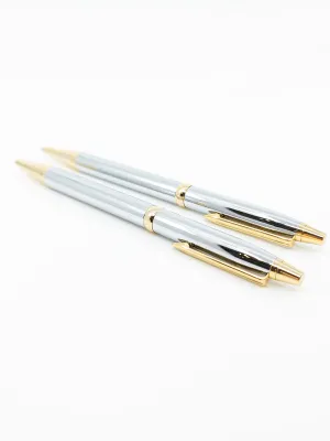Silver & Gold Pen/Pencil Set