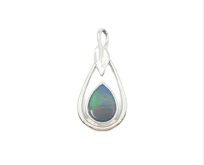 925 Sterling Silver Ammolite