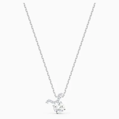 Swarovski ZODIAC II PENDANT, TAURUS, WHITE, MIXED METAL FINISH 5556905 - Core